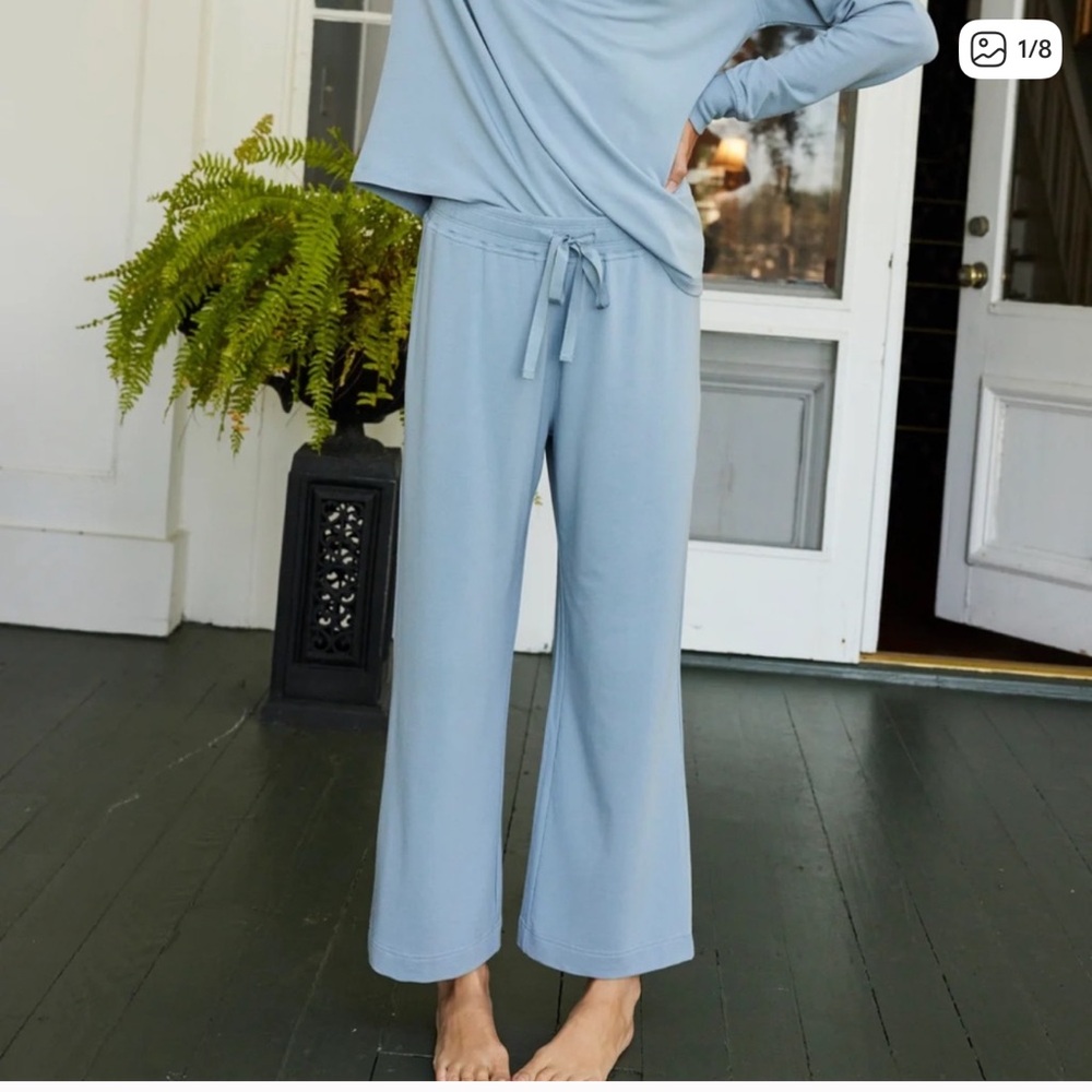 Women's Blue Pajama Pants